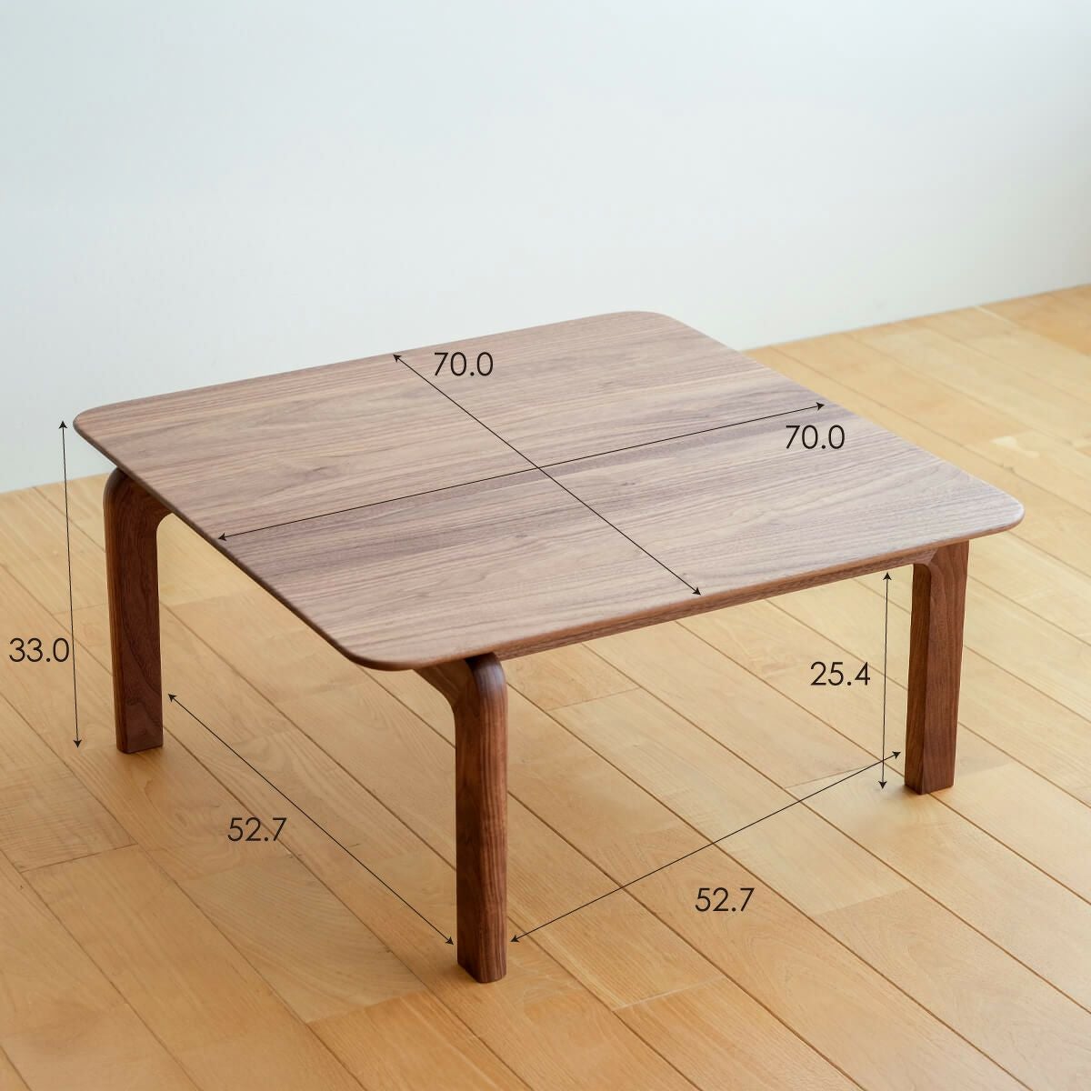 LISCIO | Low Table 70×70cm (ローテーブル) | DENTO STORE | 額縁
