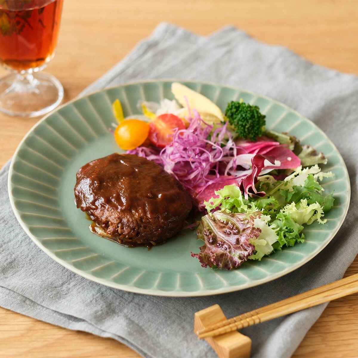 王地山焼 | PLATE 鎬 LLサイズ | DENTO STORE | 額縁・家具ブランド
