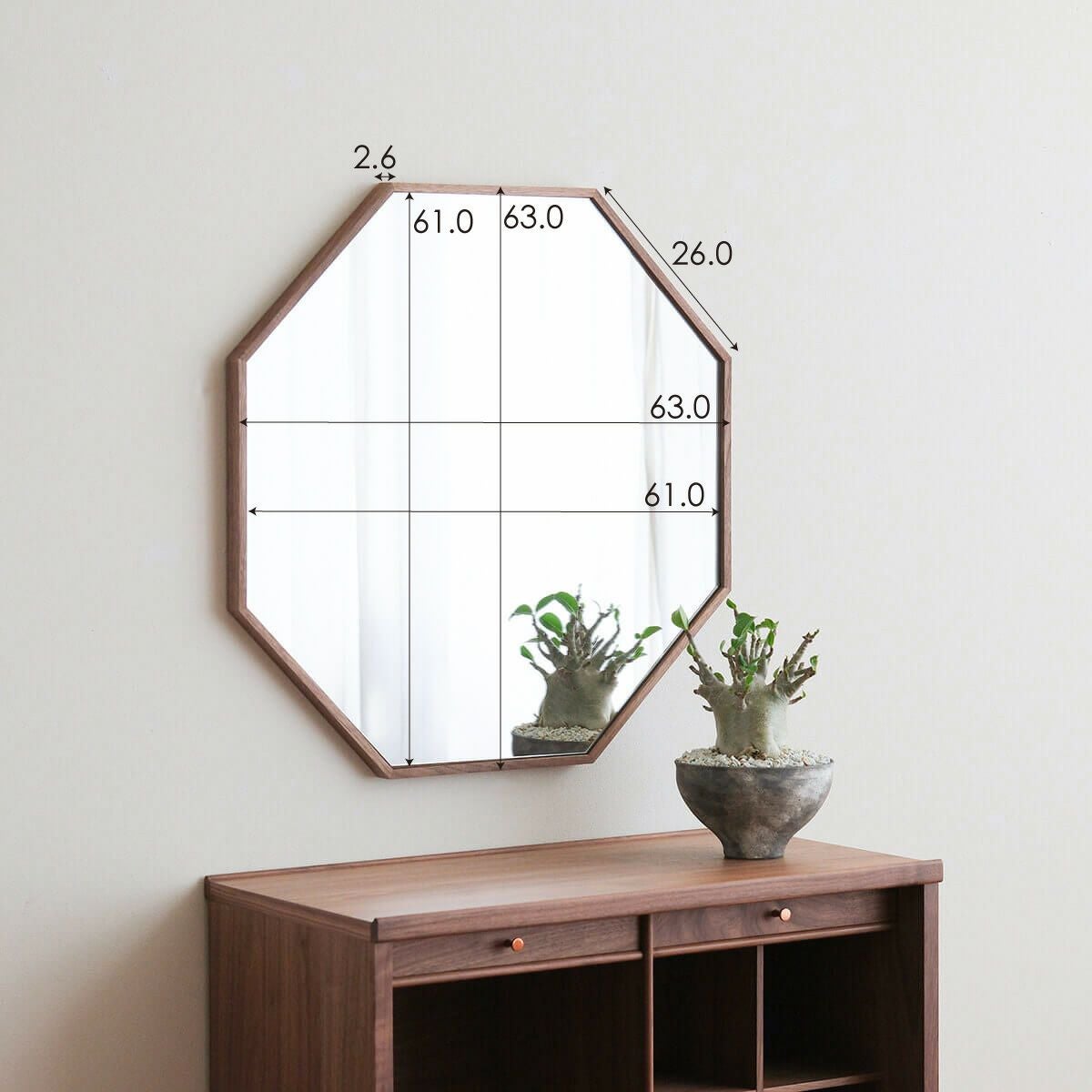 FAVORMADE | Octa Mirror / 八角ミラー | DENTO STORE | 額縁・家具