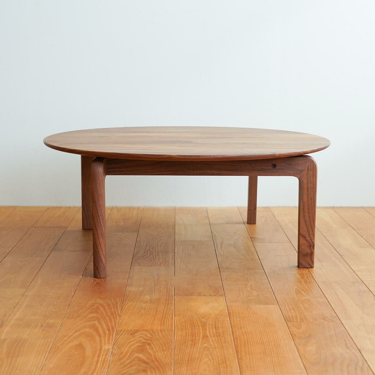 アウトレット】LISCIO Circle Low Table 84 ウォールナット | DENTO